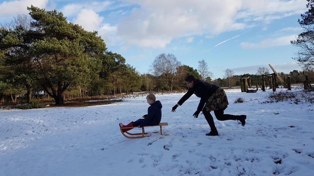 Chalet Op De Veluwe # Linde Putten Luaran gambar
